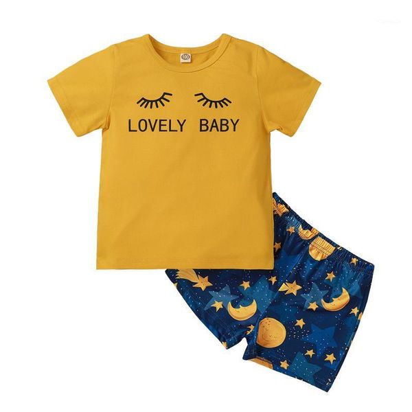 baby cartoon casual clothing sets born infant boys girls summer clothes short sleeve +star print shorts pyjamas set, White
baby cartoon casual clothing sets born infant boys girls summer clothes short sleeve +star print shorts pyjamas set, White
