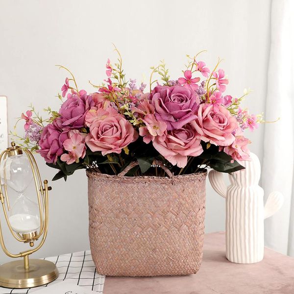 decorative flowers & wreaths artificial 13 rose hydrangea green plant home decoration wedding flower garden diy
decorative flowers & wreaths artificial 13 rose hydrangea green plant home decoration wedding flower garden diy