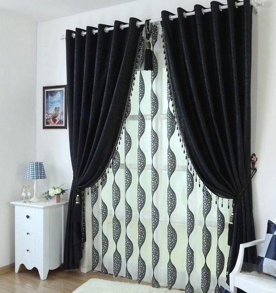 black eco-friendly solid plain cloth blackout golden curtains for living room with beads fringes pompom curtain & drapes
black eco-friendly solid plain cloth blackout golden curtains for living room with beads fringes pompom curtain & drapes