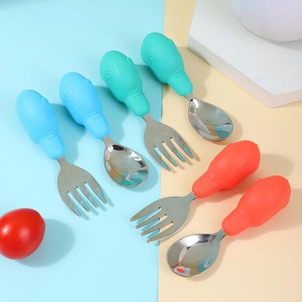 cups, dishes & utensils 2pcs/set creative baby spoon 3 colors ergonomic design easy to grip food grade material kids feeding fork for daily
cups, dishes & utensils 2pcs/set creative baby spoon 3 colors ergonomic design easy to grip food grade material kids feeding fork for daily