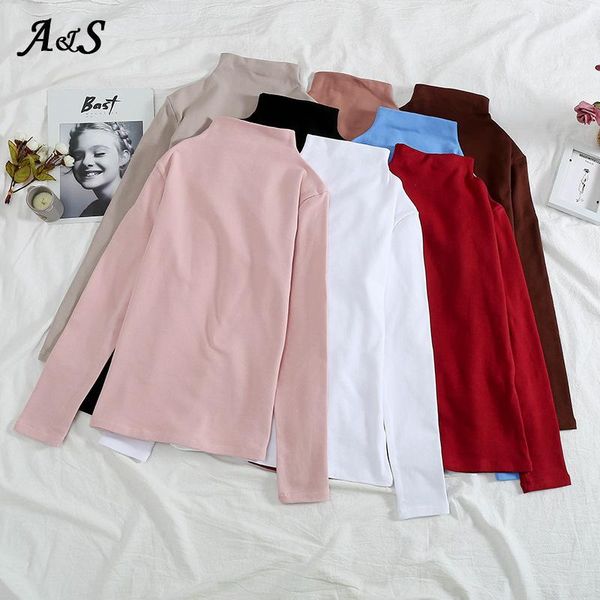 anbenser 2021 winter turtleneck women's t shirt causal solid long sleeves tshirts basic bottoming autumn korea pullover t-shirt, White
anbenser 2021 winter turtleneck women's t shirt causal solid long sleeves tshirts basic bottoming autumn korea pullover t-shirt, White