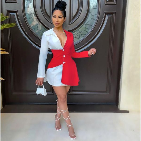 casual dresses patchwork long sleeve shirt dress women spring autumn streetwear turn down collar button mini, Black;gray
casual dresses patchwork long sleeve shirt dress women spring autumn streetwear turn down collar button mini, Black;gray