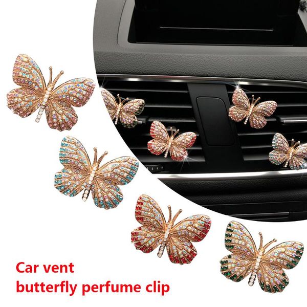 car air freshener colorful butterfly exquisite shape of rhinestone perfume decoration clip
car air freshener colorful butterfly exquisite shape of rhinestone perfume decoration clip