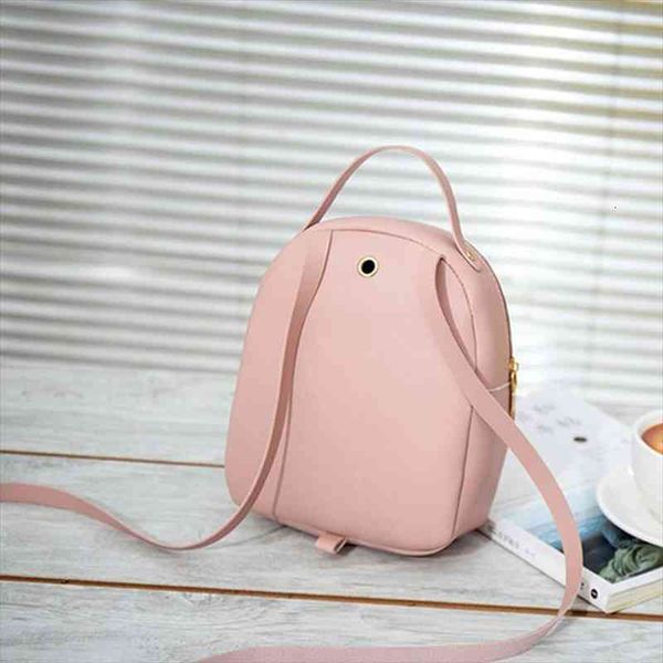 contrast color backpack women mini casual travel pu bag multifunctional bags xin