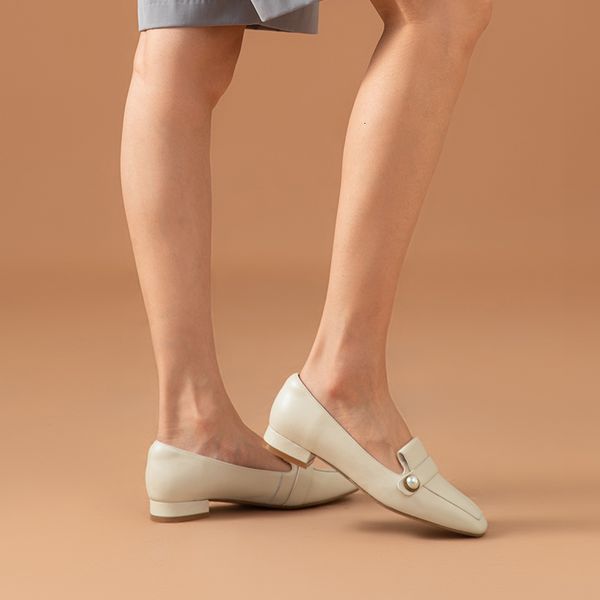 dress shoes pearl loafers women genuine cow leather square toe slip-on spring autumn shallow lady flat shoes handmade 27218, Black
dress shoes pearl loafers women genuine cow leather square toe slip-on spring autumn shallow lady flat shoes handmade 27218, Black