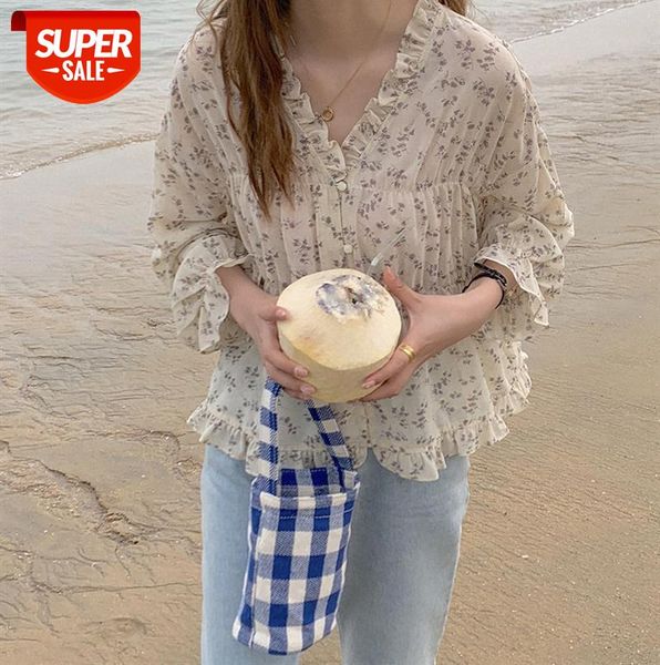 huang zheng floral v-neck chiffon shirt with wood ears female korean style sweet temperament long-sleeved xsx21020 #st2t, Black;gray
huang zheng floral v-neck chiffon shirt with wood ears female korean style sweet temperament long-sleeved xsx21020 #st2t, Black;gray