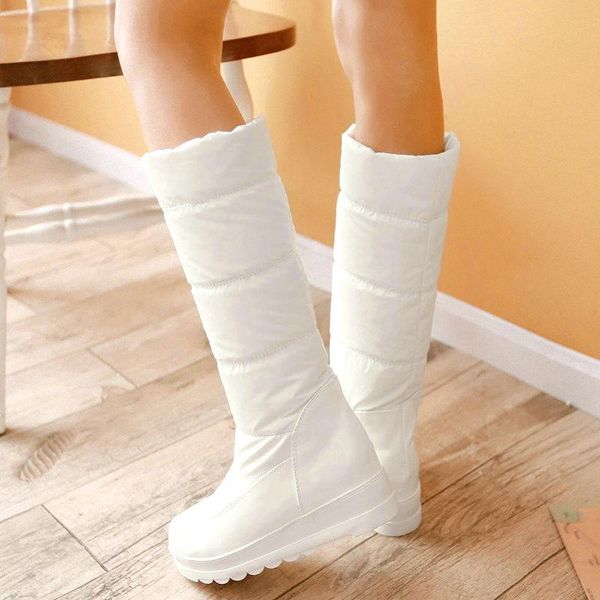 boots winter women thick soled snow simple versatile flat bottomed high red white black blue warm large size 34-43
boots winter women thick soled snow simple versatile flat bottomed high red white black blue warm large size 34-43