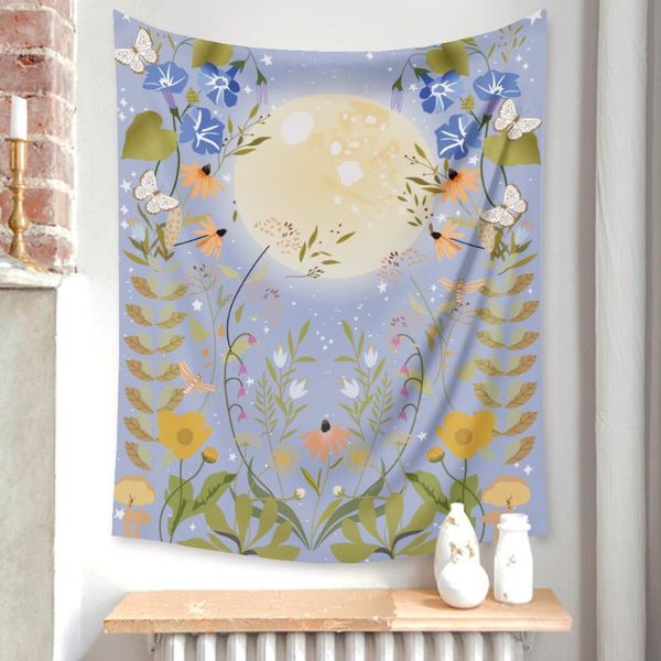 tapestries moon starry tapestry flower wall hanging blackground room sky carpet dorm art home decoration accessories
tapestries moon starry tapestry flower wall hanging blackground room sky carpet dorm art home decoration accessories