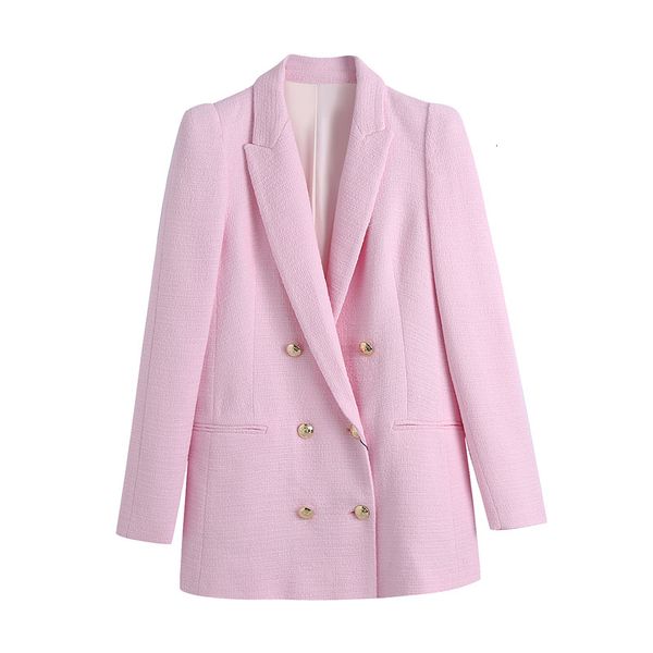 women's suits & blazers solid pink double breasted blazer for office lady straight elegant long women streetwear fashion outwear t, White;black
women's suits & blazers solid pink double breasted blazer for office lady straight elegant long women streetwear fashion outwear t, White;black
