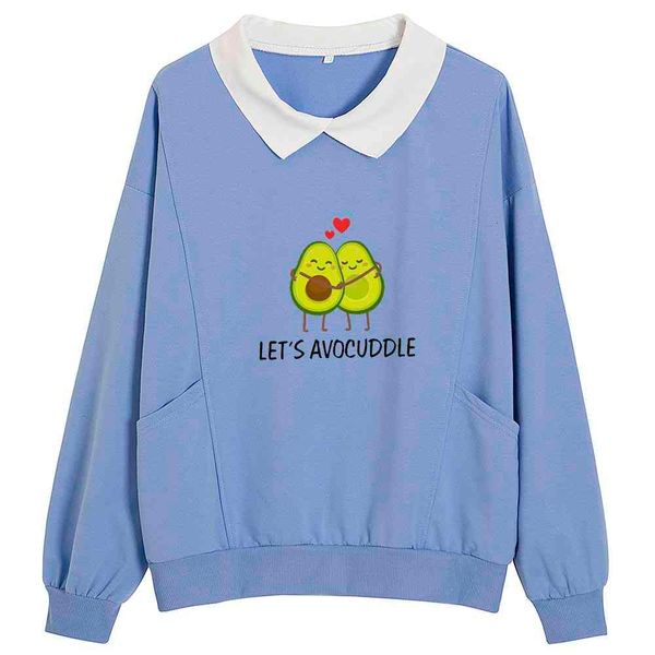 women hoodie cute avocado graphic cotton oversized s y2k turn-down collar sweatshirt with pocket fashion clothes for girls, Black
women hoodie cute avocado graphic cotton oversized s y2k turn-down collar sweatshirt with pocket fashion clothes for girls, Black