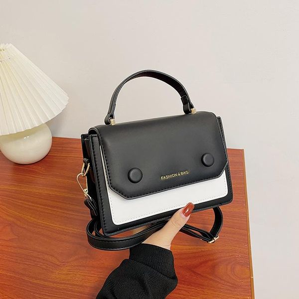 shoulder bags texture clash-color handbag 2021 women's fashion small square bag single slant female
shoulder bags texture clash-color handbag 2021 women's fashion small square bag single slant female