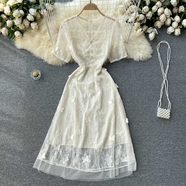 deat women lace dress butterfly short sleeve arrivals lady temperament fashion spring summer 11d577 210709, Black;gray
deat women lace dress butterfly short sleeve arrivals lady temperament fashion spring summer 11d577 210709, Black;gray