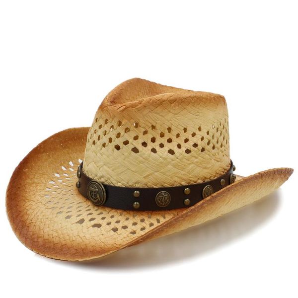 stingy brim hats 2021 women western sun hat with leather ribbon for lady straw beach sombrero cowboy size 58cm a0129, Blue;gray
stingy brim hats 2021 women western sun hat with leather ribbon for lady straw beach sombrero cowboy size 58cm a0129, Blue;gray