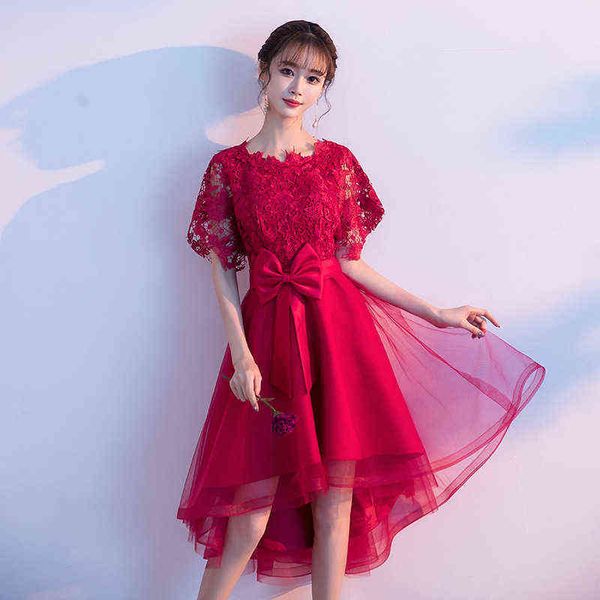 prom luxury boutique occasion dresses toast bride 2021 door red pregnant woman large front short back long small female, Black
prom luxury boutique occasion dresses toast bride 2021 door red pregnant woman large front short back long small female, Black