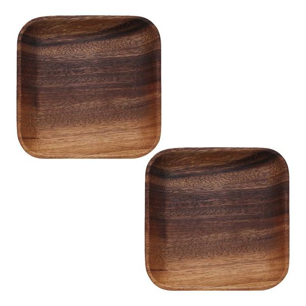 dishes & plates 2 pieces square acacia wood serving tray for home decor,wood platters & dish fruits,cupcakes,sushi,
dishes & plates 2 pieces square acacia wood serving tray for home decor,wood platters & dish fruits,cupcakes,sushi,
