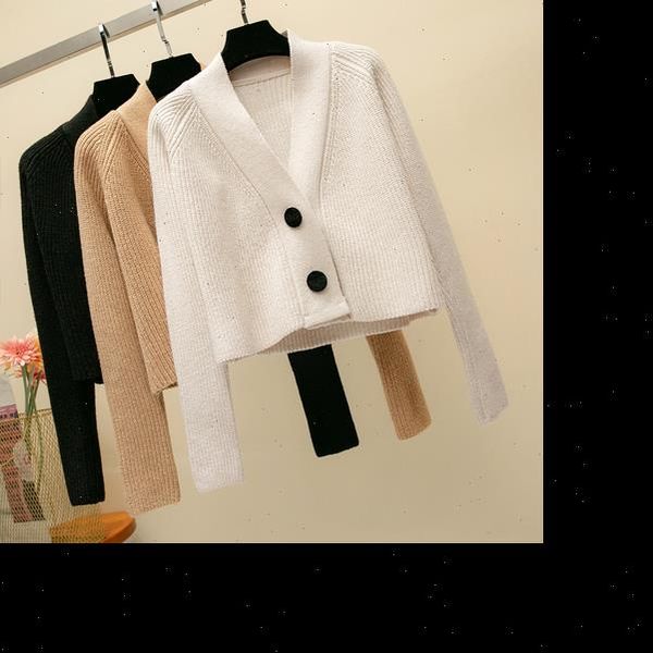 tingyili crop cardigan korean womens sweater autumn winter elegant knitted beige khaki black female, White;black
tingyili crop cardigan korean womens sweater autumn winter elegant knitted beige khaki black female, White;black
