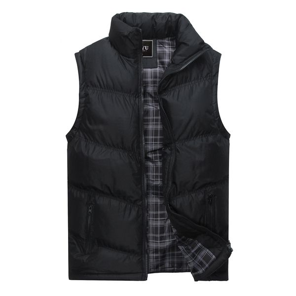 men's vests cool mens jacket sleeveless winter fashion casual coats male cotton-padded men thicken waistcoat plus size 3xl 6knf, Black;white
men's vests cool mens jacket sleeveless winter fashion casual coats male cotton-padded men thicken waistcoat plus size 3xl 6knf, Black;white
