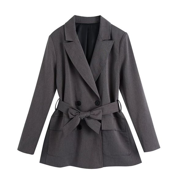 women's suits & blazers evfer office lady casual fall long blazer outwear with female belt za double breasted sleeve thin gray jacket t, White;black
women's suits & blazers evfer office lady casual fall long blazer outwear with female belt za double breasted sleeve thin gray jacket t, White;black