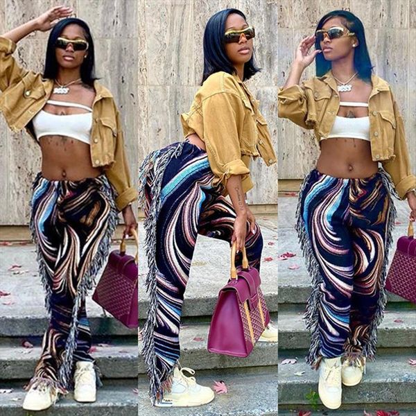 side tassels patchwork striped womens capri print jogger rave festival clothing fashion casual high waist bodycon sweat pants, Black;white
side tassels patchwork striped womens capri print jogger rave festival clothing fashion casual high waist bodycon sweat pants, Black;white