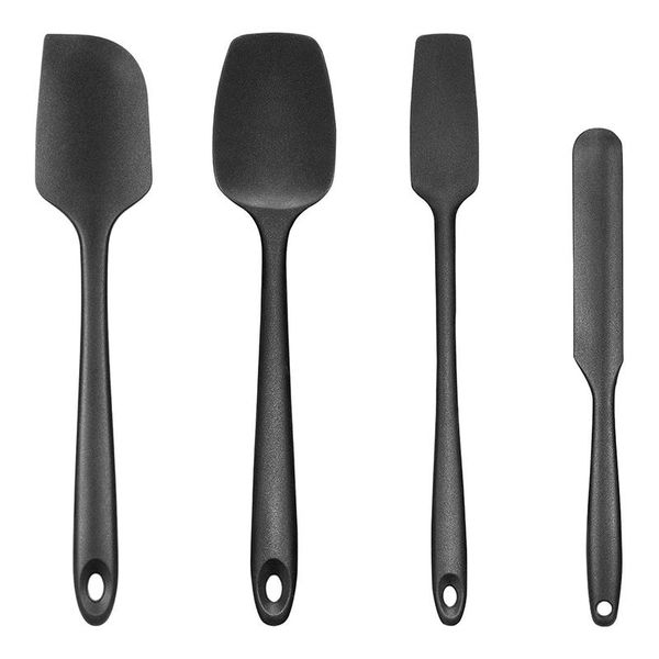 silicone spatula set, rubber spatulas heat resistant, seamless, non stick flexible baking & pastry tools
silicone spatula set, rubber spatulas heat resistant, seamless, non stick flexible baking & pastry tools