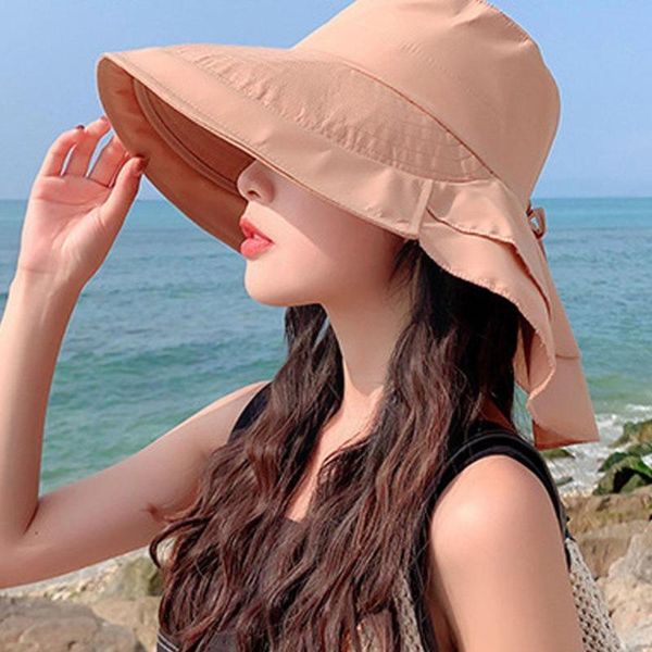 wide brim hats y women summer uv protection sun hat bucket visor flap cap beach neck outdoor with traveling, Blue;gray
wide brim hats y women summer uv protection sun hat bucket visor flap cap beach neck outdoor with traveling, Blue;gray