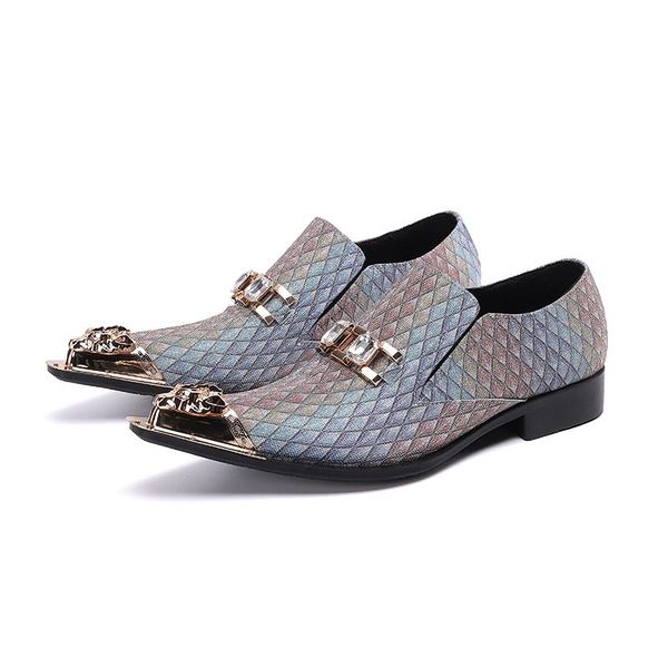dress shoes mens metal crystal pointed toe mixed colors formal genuine leather men wedding business plus size 38-47 zapatos, Black
dress shoes mens metal crystal pointed toe mixed colors formal genuine leather men wedding business plus size 38-47 zapatos, Black