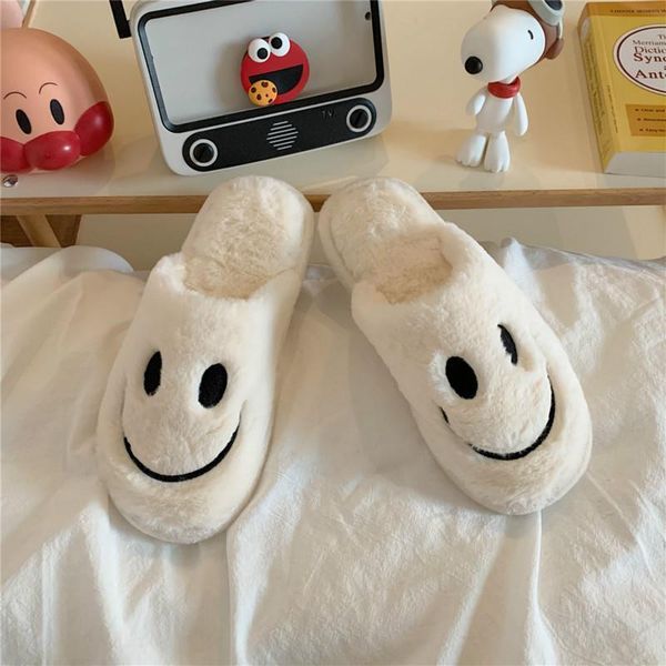 winter cotton slippers women fashion lovely smile plush breathable anti-slip home warm shoes cartoon indoor, Black
winter cotton slippers women fashion lovely smile plush breathable anti-slip home warm shoes cartoon indoor, Black