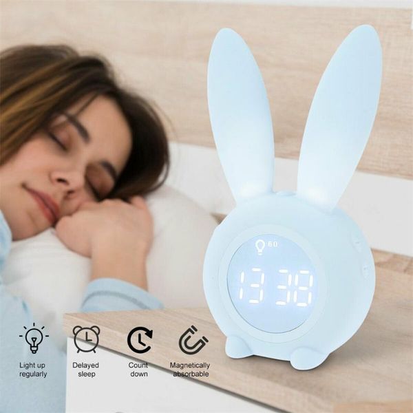desk & table clocks cute digital alarm clock for kids bedroom snooze function led electronic watch
desk & table clocks cute digital alarm clock for kids bedroom snooze function led electronic watch