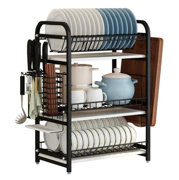 bowl rack sink draining tableware dish plate supplies storage box black stainless steel kitchen bottles & jars
bowl rack sink draining tableware dish plate supplies storage box black stainless steel kitchen bottles & jars