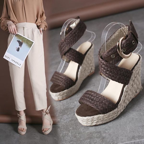 dress shoes weweya plus size 35-43 wedges for women high heels sandals summer 2021 flip flop chaussures femme platform, Black
dress shoes weweya plus size 35-43 wedges for women high heels sandals summer 2021 flip flop chaussures femme platform, Black