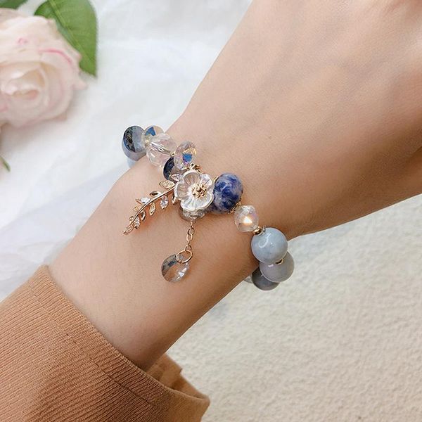 beaded, strands arrival flower leaf orange/purple/blue/green stone beads strand bracelets for women girls fashion jewelry, Black
beaded, strands arrival flower leaf orange/purple/blue/green stone beads strand bracelets for women girls fashion jewelry, Black