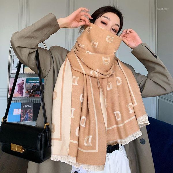 scarves luxury letter scarf winter cashmere pashmina women shawl thick warm blanket double-sided female bufanda stoles wholesale wraps1, Blue;gray
scarves luxury letter scarf winter cashmere pashmina women shawl thick warm blanket double-sided female bufanda stoles wholesale wraps1, Blue;gray