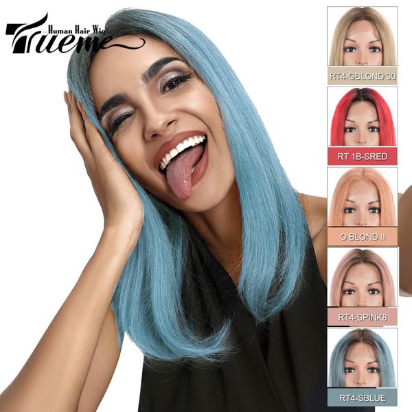trueme 12 inch short bob middle part lace front wig ombre silver red blue golden orange blonde human hair wigs, Black;brown
trueme 12 inch short bob middle part lace front wig ombre silver red blue golden orange blonde human hair wigs, Black;brown