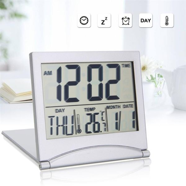 desk & table clocks folding lcd digital alarm clock weather station date temperature calendar display home travel ectronic
desk & table clocks folding lcd digital alarm clock weather station date temperature calendar display home travel ectronic