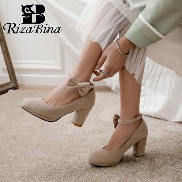 dress shoes rizabina plus size 33-50 fashion pumps ladies' square high heels platform women elegant style bowknot party footwear, Black
dress shoes rizabina plus size 33-50 fashion pumps ladies' square high heels platform women elegant style bowknot party footwear, Black