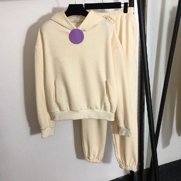 women's two piece pants 2021 luxury design, fashion and generous letter printing long sleeve hoodie + temperament elastic waist casual, White
women's two piece pants 2021 luxury design, fashion and generous letter printing long sleeve hoodie + temperament elastic waist casual, White