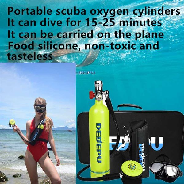 dedepumini diving tank 1000ml oxygen cylinder respirator air pump equipment set accessories
dedepumini diving tank 1000ml oxygen cylinder respirator air pump equipment set accessories