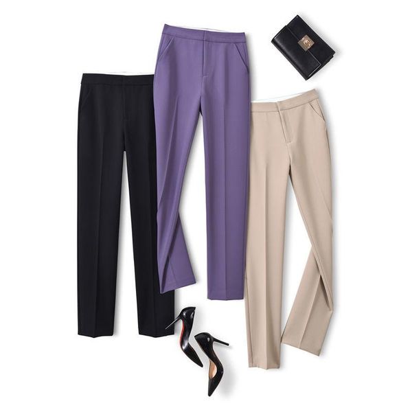 women 2021 autumn winter fashion straight casual solid wide leg trousers streetwear suit ankle-length chic loose pants s420 women's & c, Black;white
women 2021 autumn winter fashion straight casual solid wide leg trousers streetwear suit ankle-length chic loose pants s420 women's & c, Black;white