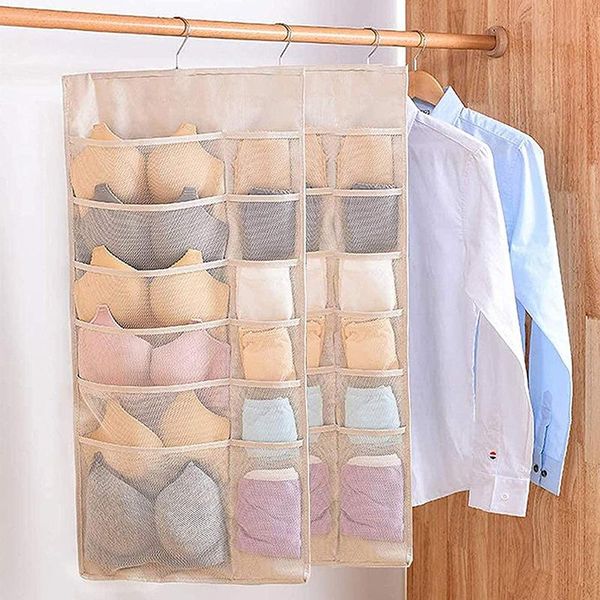 storage boxes & bins high capacity 30 grids hanging underwear organizers bag wardrobe socks finishing pockets double-side oxford cloth bra b
storage boxes & bins high capacity 30 grids hanging underwear organizers bag wardrobe socks finishing pockets double-side oxford cloth bra b