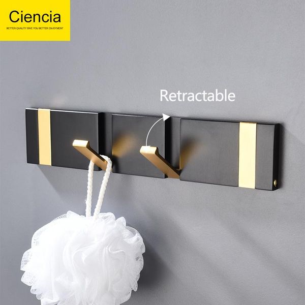 robe hooks space aluminum hook rack nail hidden black retractable kitchen no drilling coat waterproof
robe hooks space aluminum hook rack nail hidden black retractable kitchen no drilling coat waterproof