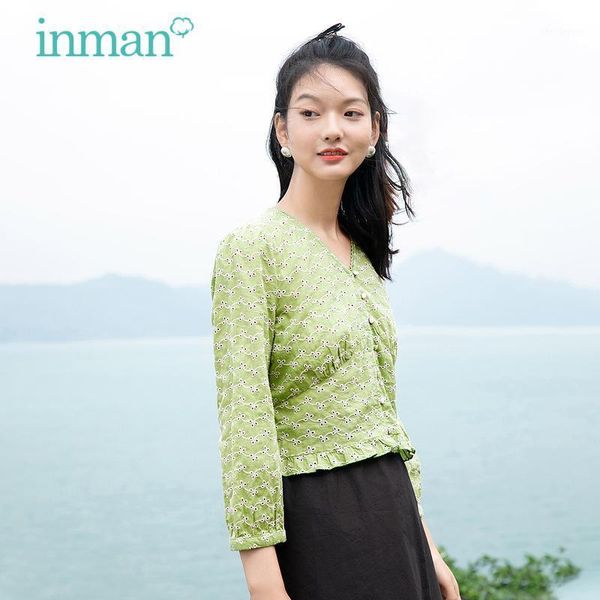 women's blouses & shirts inman green blouse elegant causal cotton tunics shirt lace v-neck hollow embroidered ruffle hem long sleeve fe, White
women's blouses & shirts inman green blouse elegant causal cotton tunics shirt lace v-neck hollow embroidered ruffle hem long sleeve fe, White