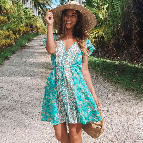 jastie daisy chain mini dress v-neck short sleeve summer dresses women vintage floral print dress bohemian beach dresses 210419, Black;gray
jastie daisy chain mini dress v-neck short sleeve summer dresses women vintage floral print dress bohemian beach dresses 210419, Black;gray
