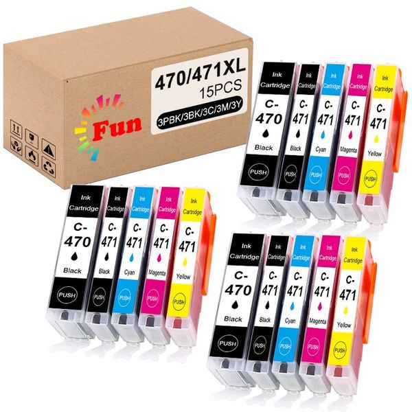 ink cartridges fun printing for canon pixma mg5740 mg6840 mg7740 ts5040 ts6040 ts8040 pgi-470 pgbk cli-471 compatible cartridge full
ink cartridges fun printing for canon pixma mg5740 mg6840 mg7740 ts5040 ts6040 ts8040 pgi-470 pgbk cli-471 compatible cartridge full