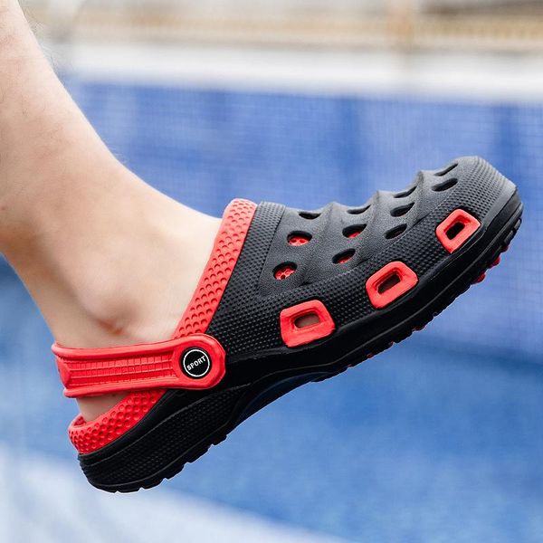 sandals classic slip on garden clog shoes men quick drying summer beach slipper breathable outdoor platform gardening, Black
sandals classic slip on garden clog shoes men quick drying summer beach slipper breathable outdoor platform gardening, Black