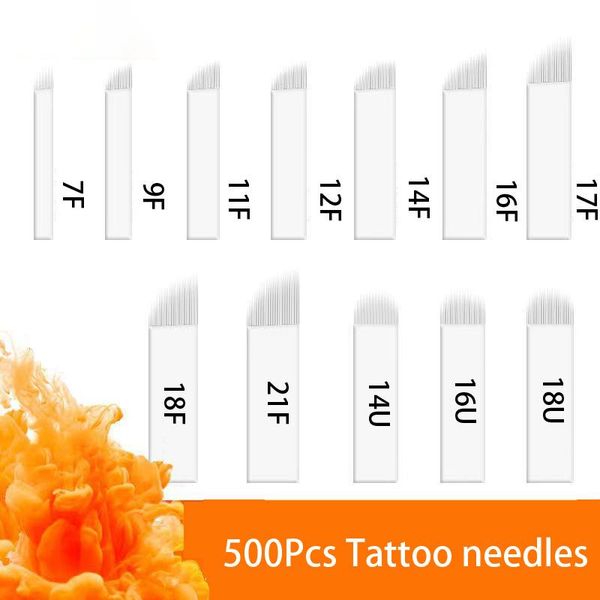 tattoo needles 500pcs laminas nano microblading white 12/14/16/18 flex u shape pins blade for makeup supplies eyebrow pen tebori
tattoo needles 500pcs laminas nano microblading white 12/14/16/18 flex u shape pins blade for makeup supplies eyebrow pen tebori
