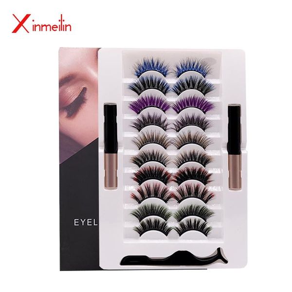 pairs mixed magnet color false eyelashes bulk 2pcs tube magnetic eyeliner 1pc tweezer set reusable beauty lash extension kit
pairs mixed magnet color false eyelashes bulk 2pcs tube magnetic eyeliner 1pc tweezer set reusable beauty lash extension kit
