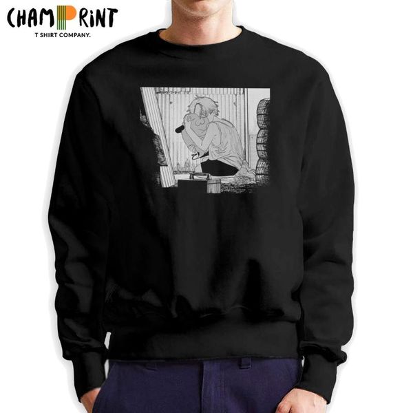 pochita denji hug men sweatshirt chainsaw man manga devil makima anime graphic crew neck pullover birthday gift hoodies apparel men's &, Black
pochita denji hug men sweatshirt chainsaw man manga devil makima anime graphic crew neck pullover birthday gift hoodies apparel men's &, Black