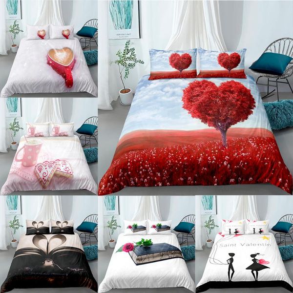 bedding sets valentine's day 3d love duvet cover pillowcase 2/3pcs twin king size heart-shaped bed clothes home textiles
bedding sets valentine's day 3d love duvet cover pillowcase 2/3pcs twin king size heart-shaped bed clothes home textiles