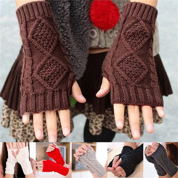 five fingers gloves 1pair men women arm warmer fingerless knitted long cute mittens, Blue;gray
five fingers gloves 1pair men women arm warmer fingerless knitted long cute mittens, Blue;gray