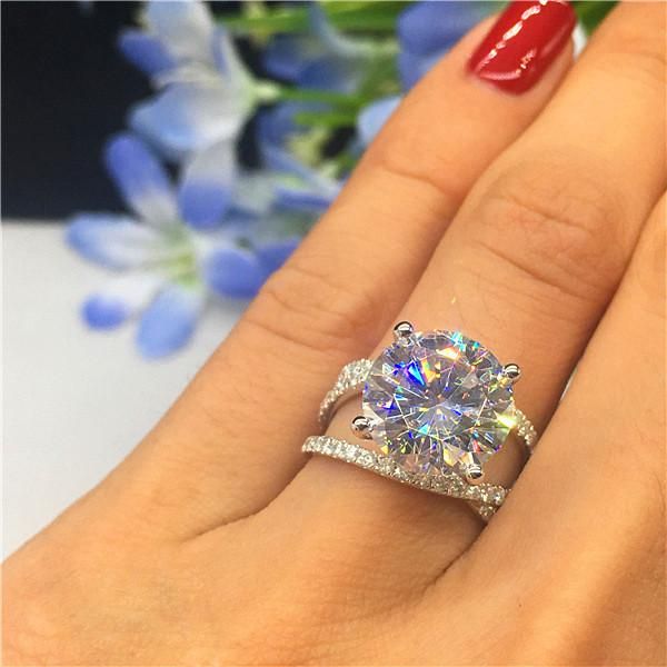 wedding rings luxury female big cz stone love ring simple cute silver color cross finger promise engagement for women, Slivery;golden
wedding rings luxury female big cz stone love ring simple cute silver color cross finger promise engagement for women, Slivery;golden